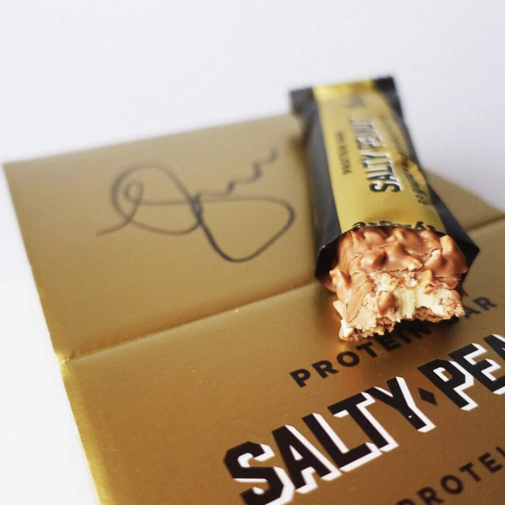 Barebells Protein Bar - Salty Peanut (12x 55g) - Image 3
