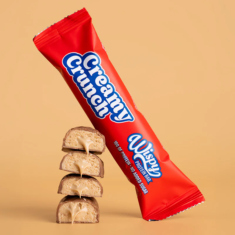 Wispy Protein Bar - Creamy Crunch (10x55g) - Image 4